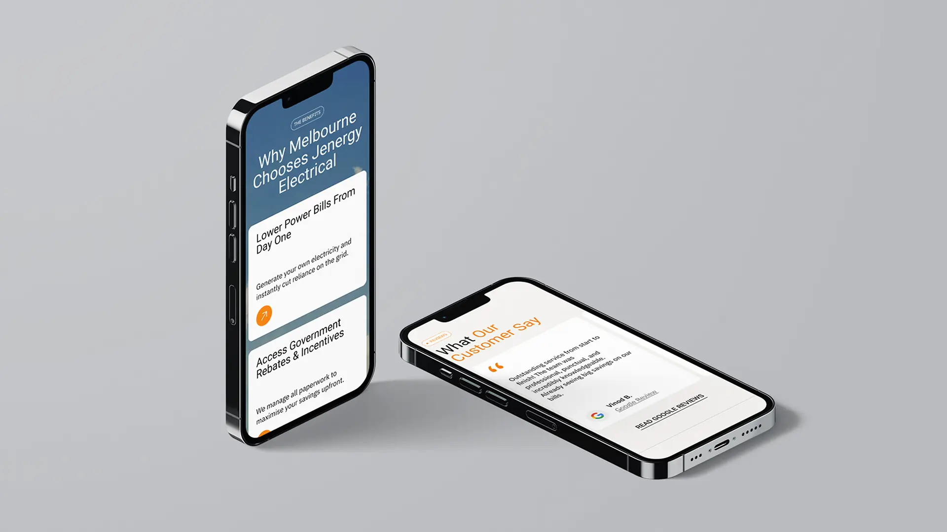 Jenergy website mockup 4