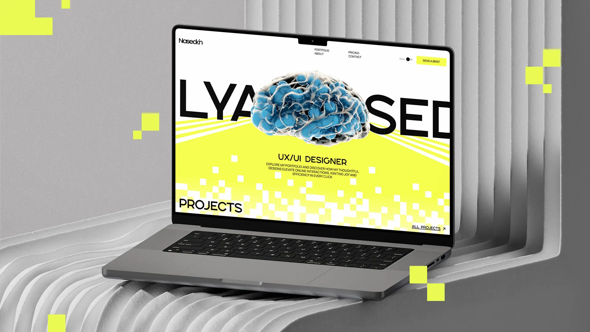 Nasedkin Portfolio website