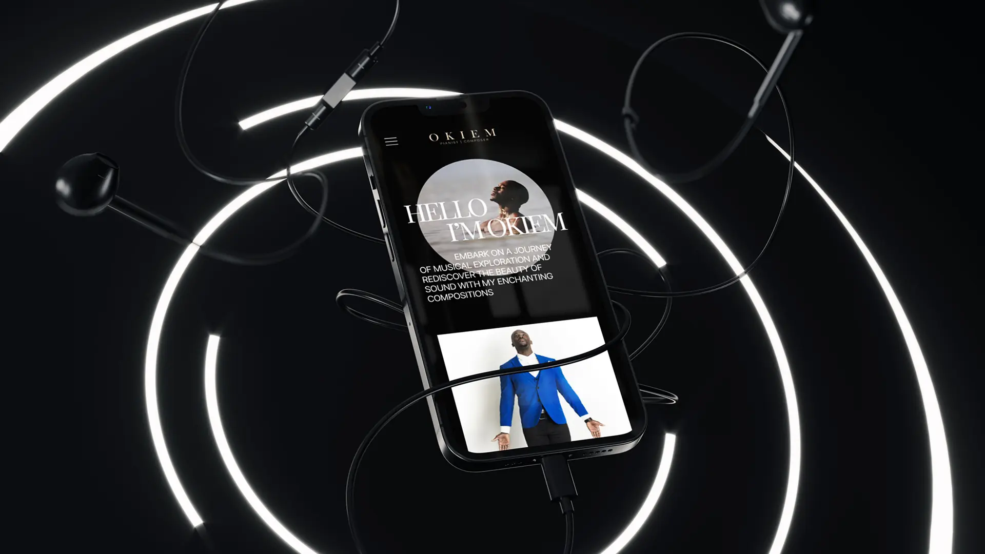 Okiem website