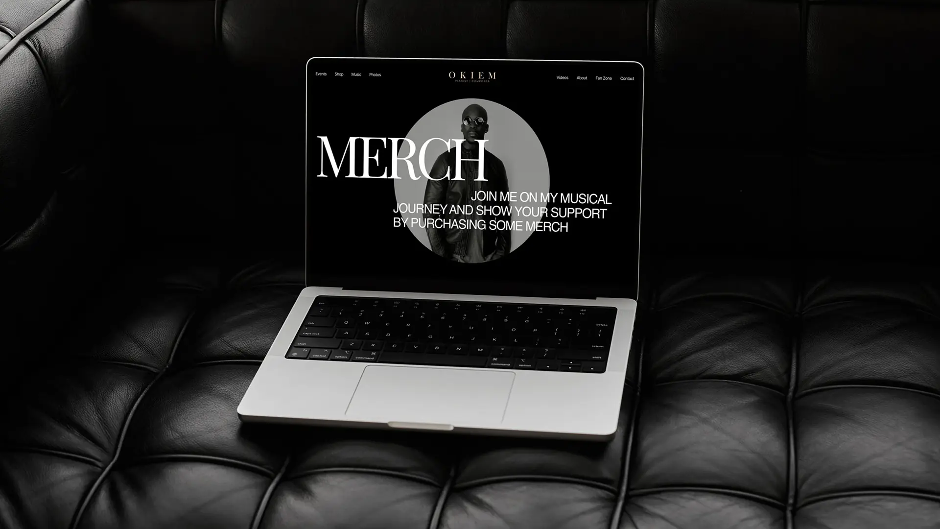 Okiem website mockup 3
