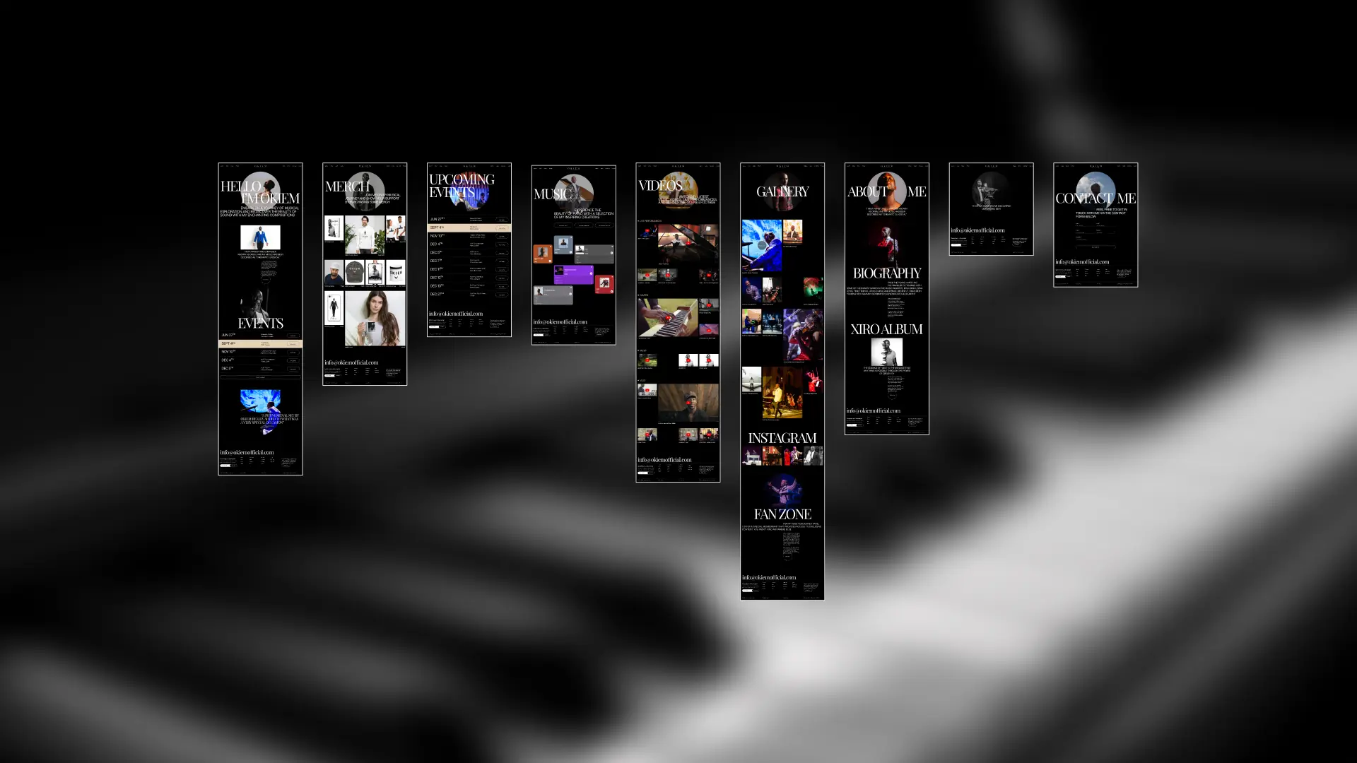 Okiem website mockup 5